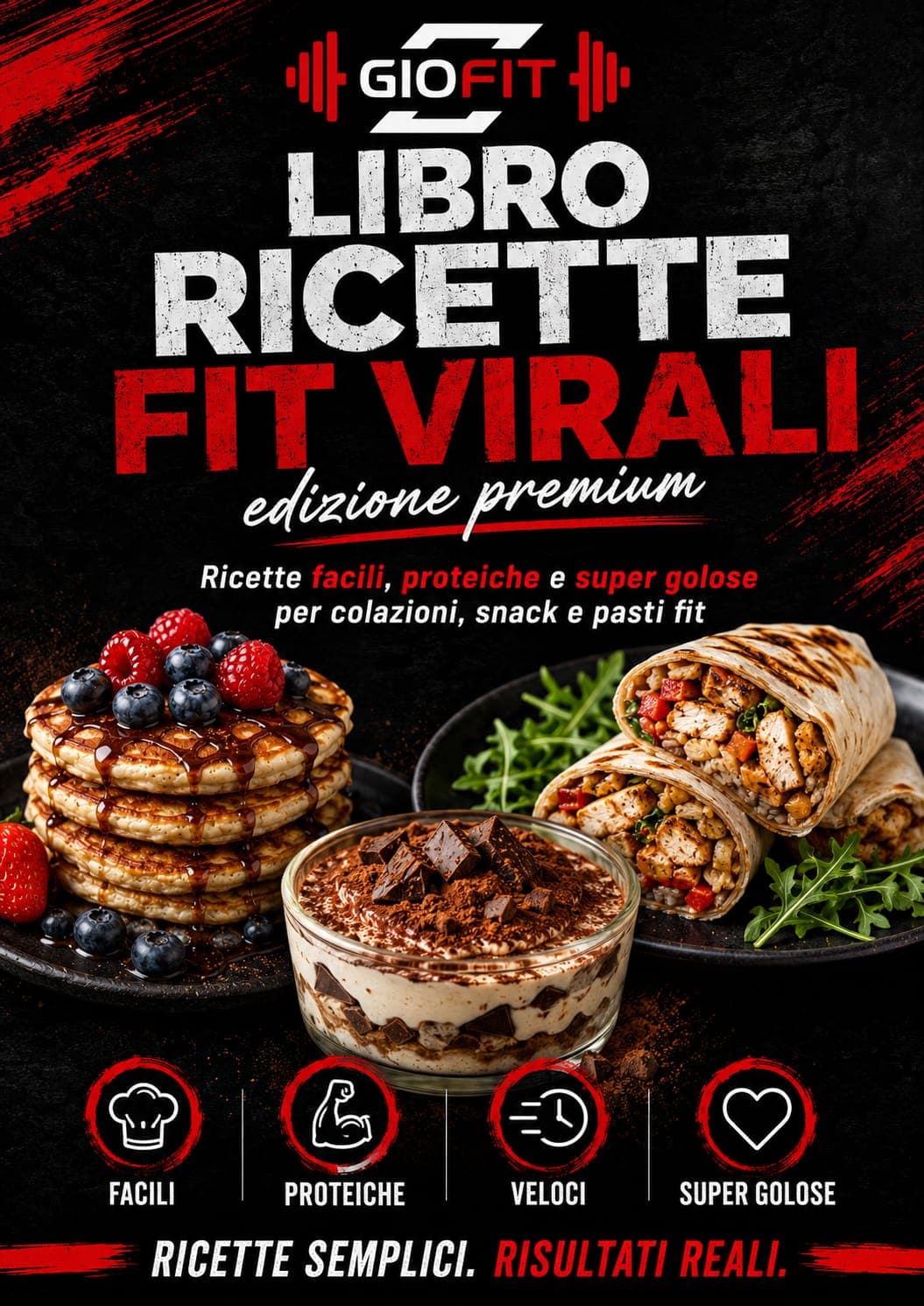 Copertina del libro Ricette Virali di GioFit